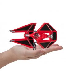 Star Wars Игровая коллекционная фигурка Small Vehicle Транспорт и фигурка Royal Guard TIE Interceptor (Rare) 7.5см