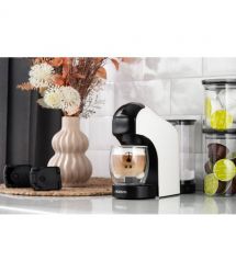 ARDESTO Кофеварка капсульная, 0.8л, капсулы Nespresso, Nescafe Dolce Gusto, молотый кофе, сенсорное управление, белый