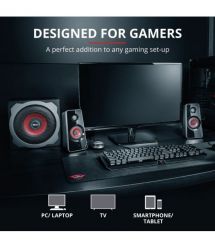 Trust Акустическая система (Колонки) 2.1 GXT 38 Tytan Ultimate Bass Speaker Set BLACK