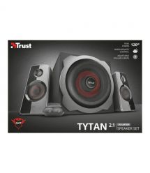 Trust Акустическая система (Колонки) 2.1 GXT 38 Tytan Ultimate Bass Speaker Set BLACK