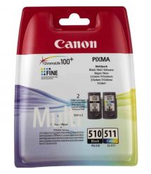 Canon Комплект No.510: Картридж Canon PG-510Bk/CL-511 кол. Multi Pack