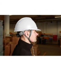 Neo Tools Каска защитная, пластик ABS, пряжка для регулировки, белый