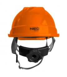 Neo Tools Каска защитная, пластик ABS, пряжка для регулировки, оранжевый