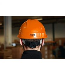 Neo Tools Каска защитная, пластик ABS, пряжка для регулировки, оранжевый