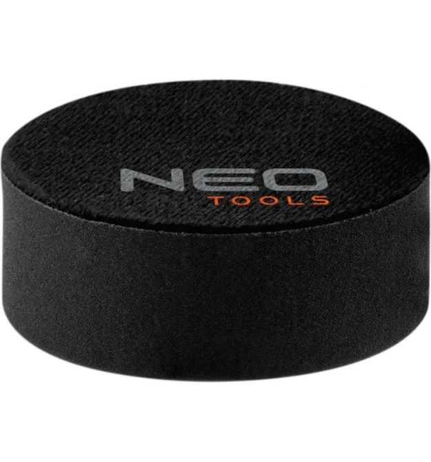 Neo Tools Диск полировальный, губка мягкая, на липучке, 80x25мм