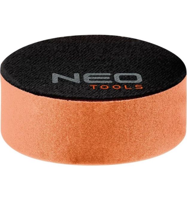 Neo Tools Диск полировальный, губка средняя, на липучке, 80x25мм
