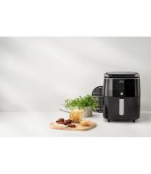 Tefal Мультипіч OBH Nordica Fry&Steam Black, 1700Вт, чаша-6.5л, сенс. управл, от 80°C до 200°C, пластик, черный