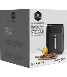Tefal Мультипіч OBH Nordica Fry&Steam Black, 1700Вт, чаша-6.5л, сенс. управл, от 80°C до 200°C, пластик, черный