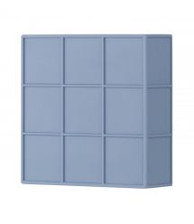 ARDESTO Набор форм для льда Gemini, 2шт, 10.9х10.9х3.6см, силикон, синий