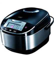 Russell Hobbs Мультиварка Cook&Home, 900Вт, чаша-5л, сенсорное управл., металл/пластик, черный