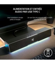 Razer Акустическая система Leviathan V2 X 7.1 USB-C/BT RGB, чёрный