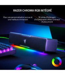 Razer Акустическая система Leviathan V2 X 7.1 USB-C/BT RGB, чёрный