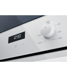 Electrolux Духовой шкаф электрический, 65л, A, дисплей, конвекция, телескопические направляющие, белый