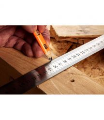 Neo Tools Линейка, нержавеющая сталь, 1м