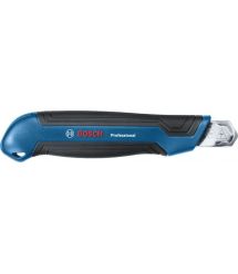 Bosch Нож, набор 2 шт, складной трапециевидное лезвие, корпус пластик, сегментированное лезвие корпус пластик