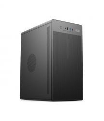 2E Корпус Credo V285B-400 с БП 2E ATX400, 1xUSB3.0, 1х USB 2.0, 1xUSB Type-C, 1x120мм, VGA 300мм, mATX, чёрный