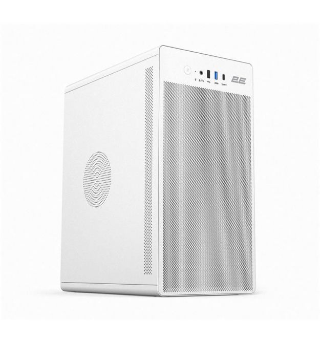 2E Корпус Credo V285B без БП, 1xUSB3.0, 1х USB 2.0, 1xUSB Type-C, 1x120мм, VGA 300мм, mATX, чёрный