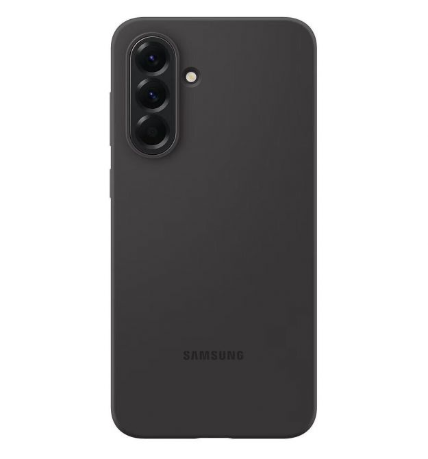 Samsung Чехол для Galaxy A56 (A566), Silicone Case, черный