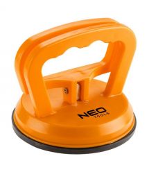 Neo Tools Присоска вакуумная, одинарная, пластиковый корпус, диаметр 120мм, 40кг