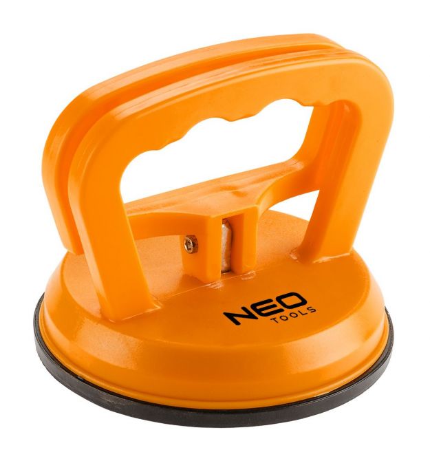 Neo Tools Присоска вакуумная, одинарная, пластиковый корпус, диаметр 120мм, 40кг