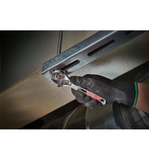 Milwaukee Ключ разводной, кованый, 200мм, рабочий диапазон 0-30мм