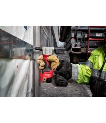 Milwaukee Заклепочник аккумуляторный M12 BPRT-201X 12В АКБ 1x2А·час ЗП C12C 2.4мм 3.2мм 4.0мм 4.8мм 2.1кг кейс