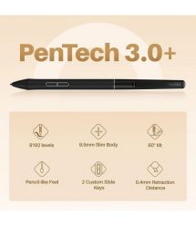 Huion Графический планшет 10.5"x6.25" Inspiroy Frego M, BT, USB-C, черный