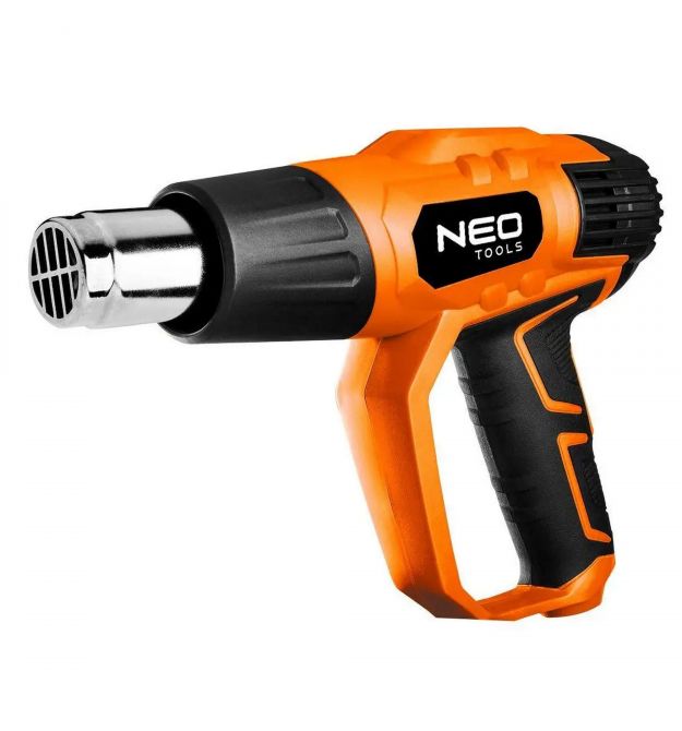 Neo Tools Фен строительный 2000Вт 70-600°C 300/500л·мин 0.77кг