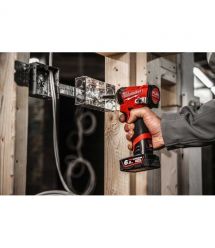 Milwaukee Вертолет ударный аккумуляторный M12 FID2-0 12В 3600об·мин 170Нм 1/4" 1.09кг без АКБ и ЗП