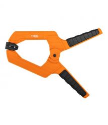 Neo Tools Струбцина, зажим пружинный, пластик, 100мм