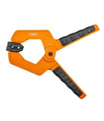 Neo Tools Струбцина, зажим пружинный, пластик, 50мм