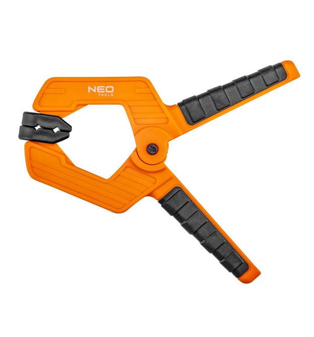 Neo Tools Струбцина, зажим пружинный, пластик, 50мм