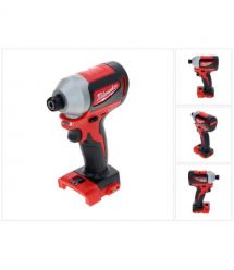 Milwaukee Винтоверт ударный аккумуляторный M18 BLID2-0X 18В 1700-3400об·мин 180Нм кейс 1.7кг без АКБ и ЗП