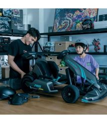 Segway Карт GoKart PRO 2, серо-голубой