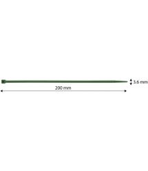 Neo Tools Хомут-стяжка, 50шт, пластик, 3.6х200мм, зеленый