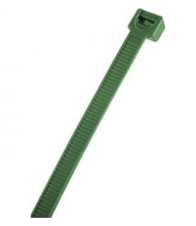 Neo Tools Хомут-стяжка, 50шт, пластик, 7.6х380мм, зеленый