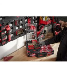 Milwaukee Поддон магнитный Packout, пластик, 100х100мм