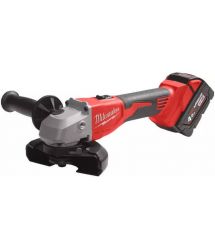 Milwaukee Шлифмашина угловая аккумуляторная M18 BLSAG125X-402X 125мм 18В 2x4А·час ЗП М12-18С 11000об·мин 2.4кг кейс