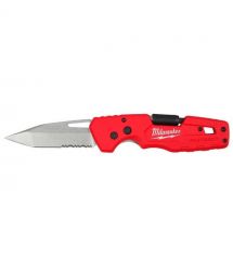 Milwaukee Нож складной Folding Knife, 5 in 1, бита PH2 и SL5.5, сталь.