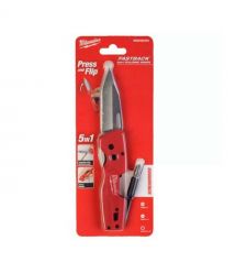 Milwaukee Нож складной Folding Knife, 5 in 1, бита PH2 и SL5.5, сталь.