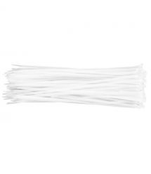 Neo Tools Хомут-стяжка, 75шт, пластик, 4.8x370мм, белый