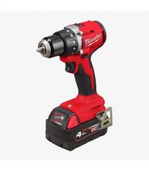 Milwaukee Шуруповерт-дрель аккумуляторная M18 BLDDRC-402C 18В 2х4А·час 60Нм 550·1700об·мин ЗП M12-18C кейс 1.5кг