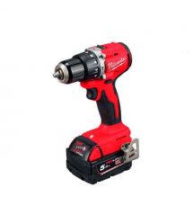 Milwaukee Шуруповерт-дрель аккумуляторная M18 BLPDRC-502C 18В 2х5А·час М12-М18 60Нм 0·1700об·мин 1.5кг