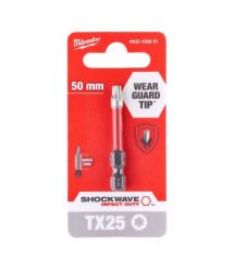 Milwaukee Бита Shockwave, Torx T25х50мм