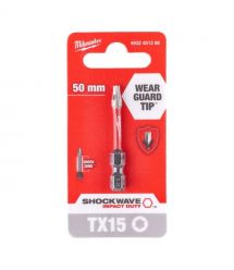 Milwaukee Бита Shockwave, Torx T15х50мм