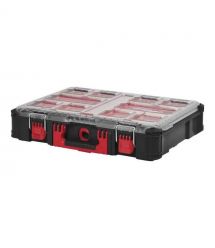 Milwaukee Органайзер универсальный Packout Organiser, 10 отделений, 50х38x12см, пластмасса