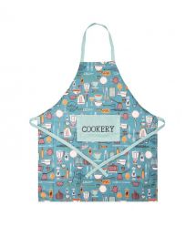 ARDESTO Фартук Cookery 68х80см, 90% полиэстер, 10% хлопок, бежево-черный