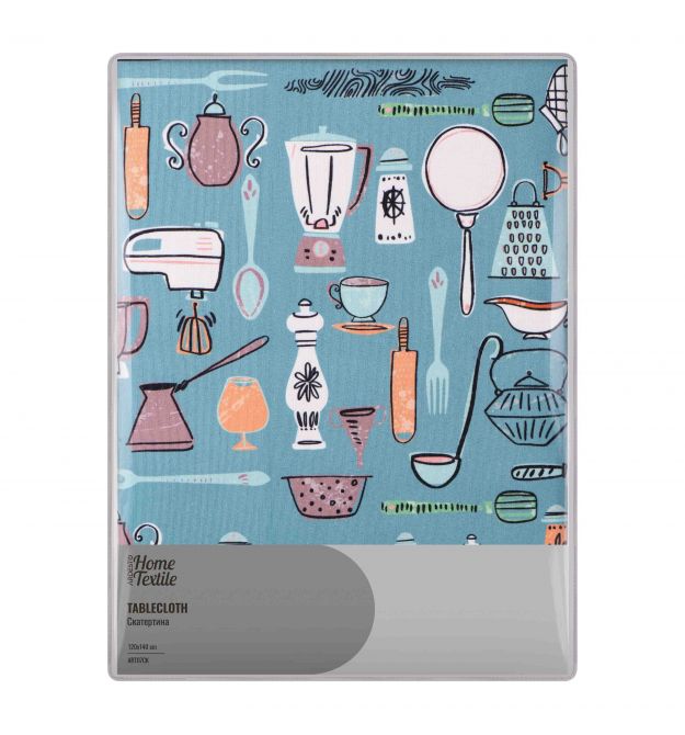 ARDESTO Скатерть Cookery 120х140см, 90% полиэстер, 10% хлопок