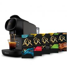 L`OR Кофемашина Philips капсульная Barista Sublime, 0.8л, капсулы, черный