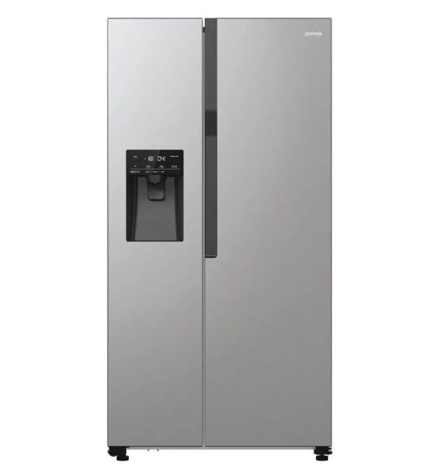 Gorenje Холодильник SBS, 179х70х92см, 2 дв., 376(190)л, А++, NF+, Инв. , Зона св-ти, диспен